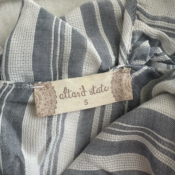 Altar’d State striped jumpsuit - Picture 4 of 5